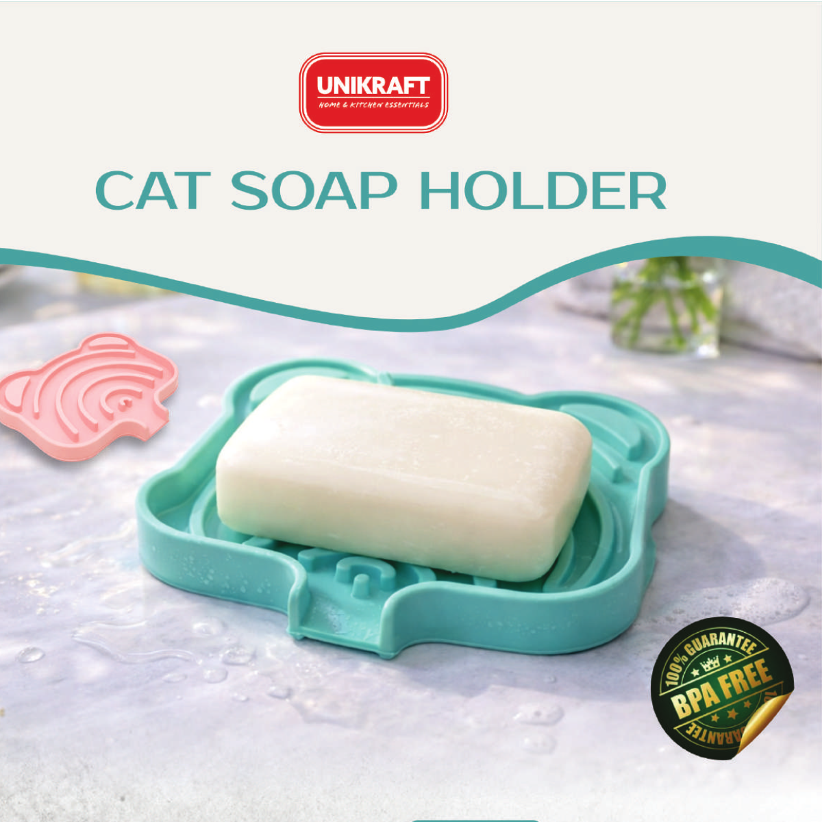 Unikraft Cat Soap Holder Unikraft Cat Soap Holder