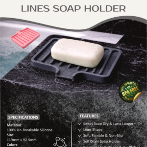 Unikraft Lines Soap Holder