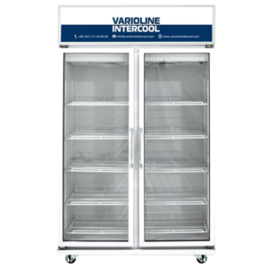 IMP Varioline stainless steel double door commercial chiller.
