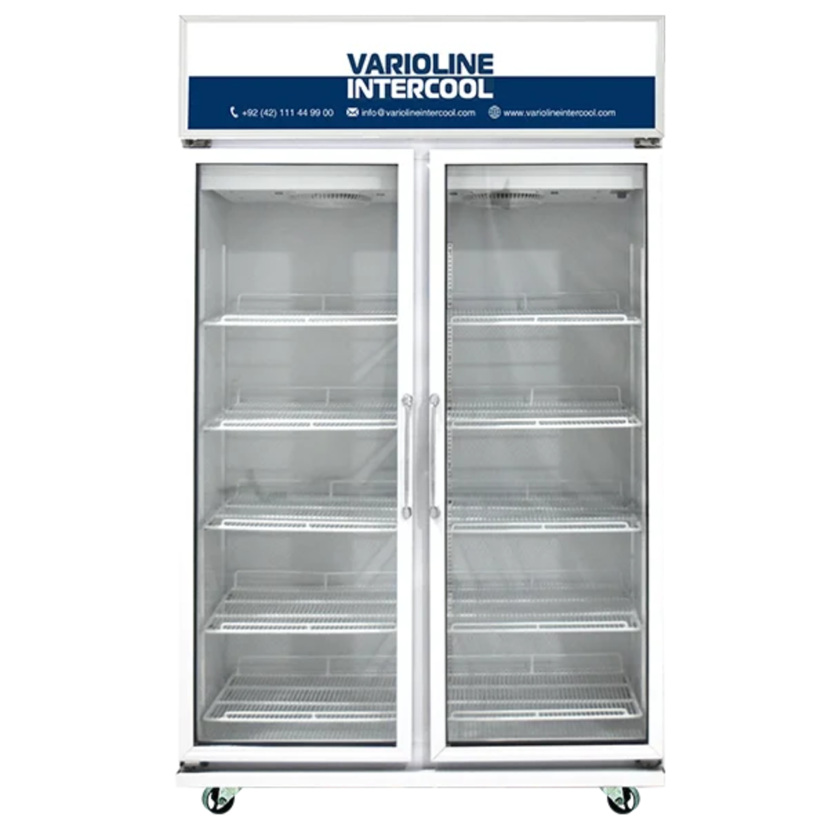 IMP Varioline stainless steel double door commercial chiller. IMP Varioline stainless steel double door commercial chiller.